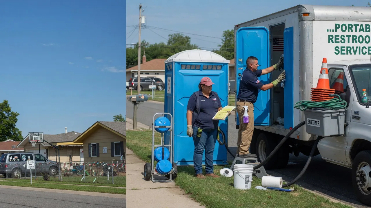 Portable Toilet Rental in Oakland, IA near me